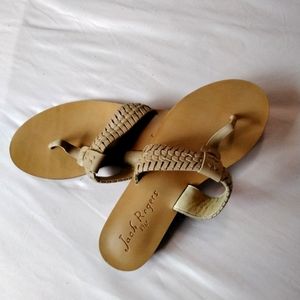 Jack Rogers Tinsley Demi Wedge - New - Size 7.5M